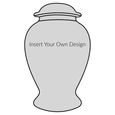 Customized Wide Base Shape Urn | Eturnal Wear